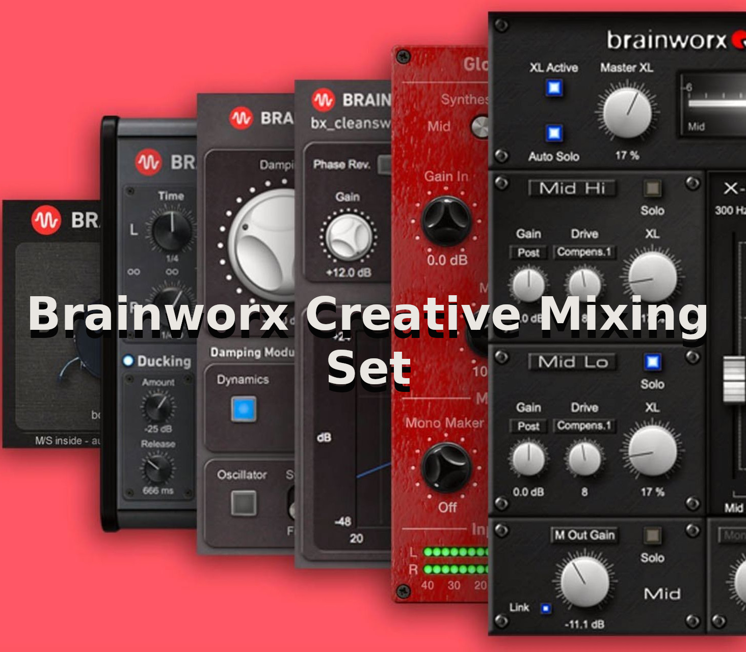 Plugin Alliance / Brainworx Brainworx Creative Mixing  Set Bundle (6 Plugins)